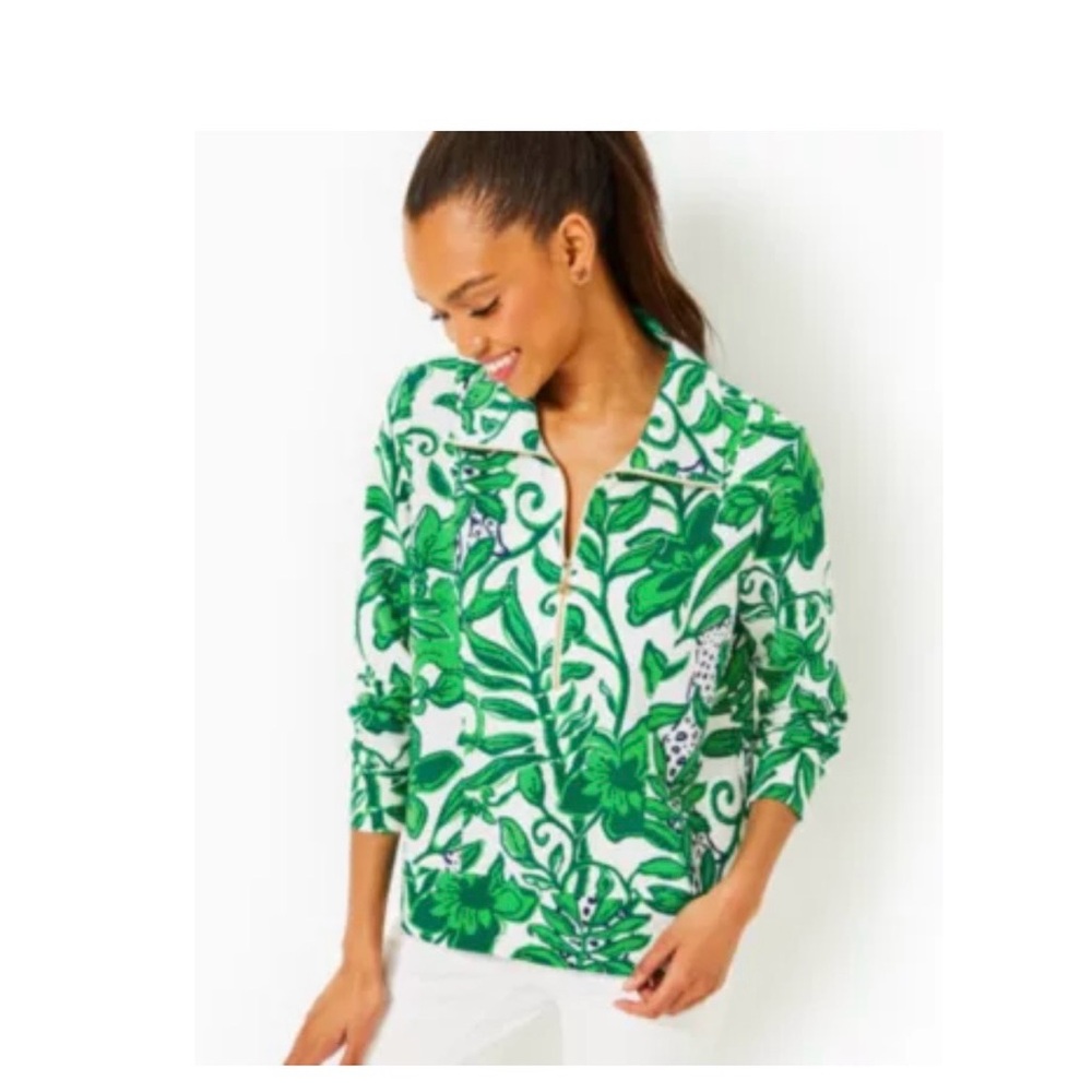 NWT Lilly Pulitzer Eleni Pullover UPF 50+